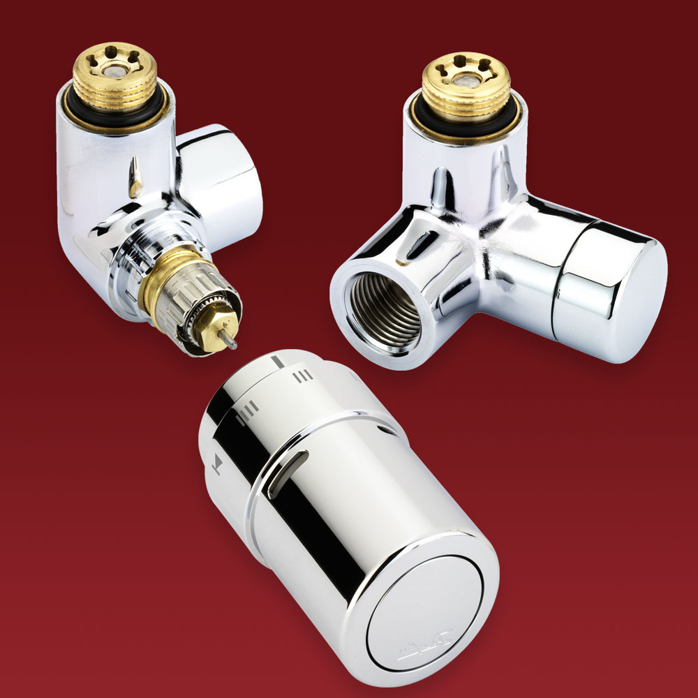 Zestaw DANFOSS RAX 8-28 st.C 1/2 lewy chrom