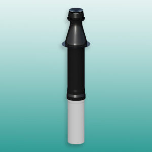 Komin do Vaillant 80/125 PP-AL 0,6m Ricom