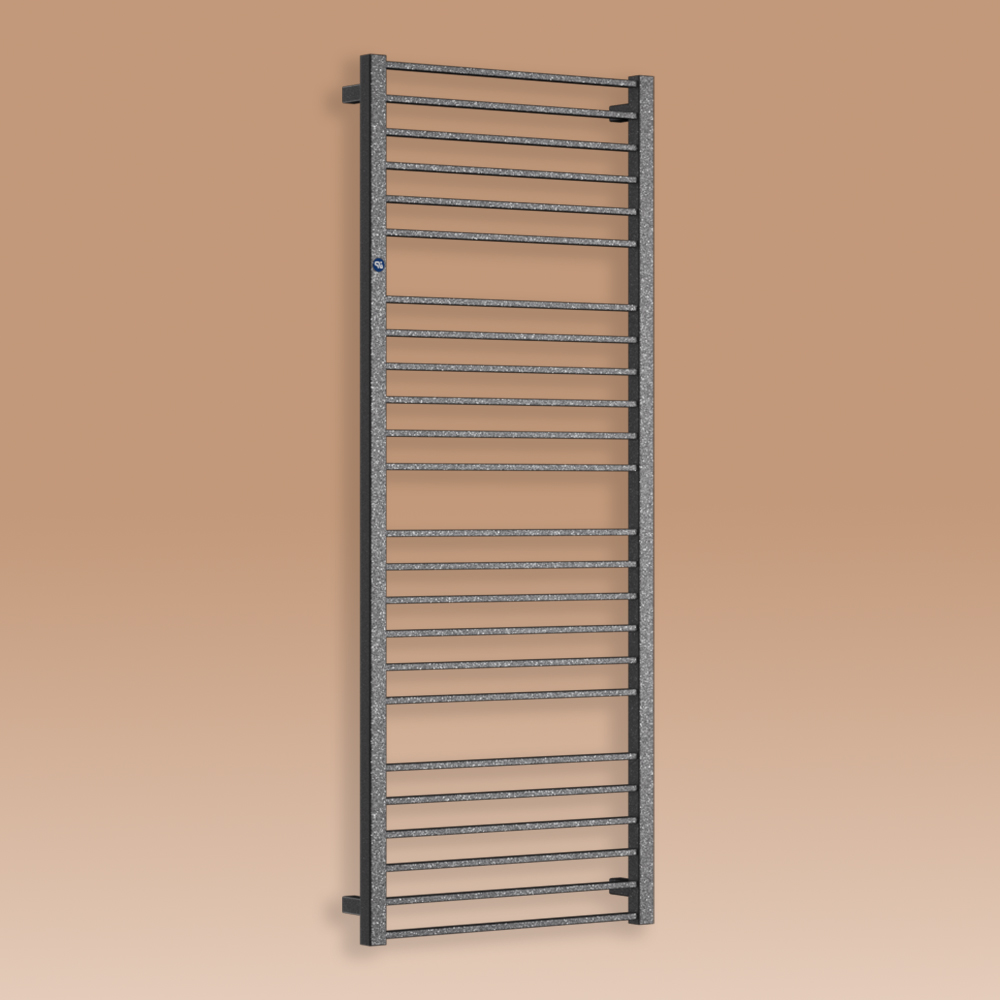Grzejnik łazienkowy PIKO 1329x530mm przyłącze D500mm grafit