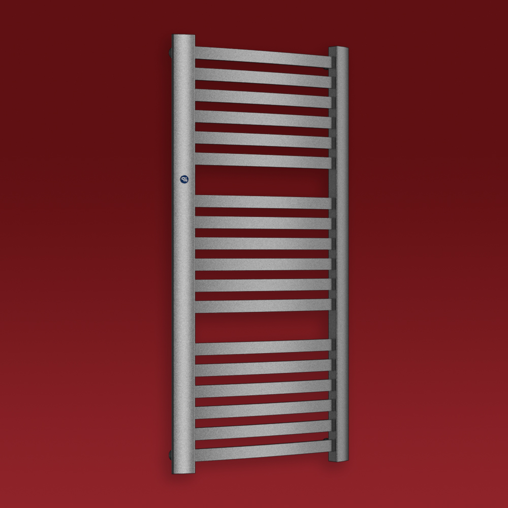 Grzejnik łazienkowy RETTO 1436x540mm przyłącze D465mm srebrny
