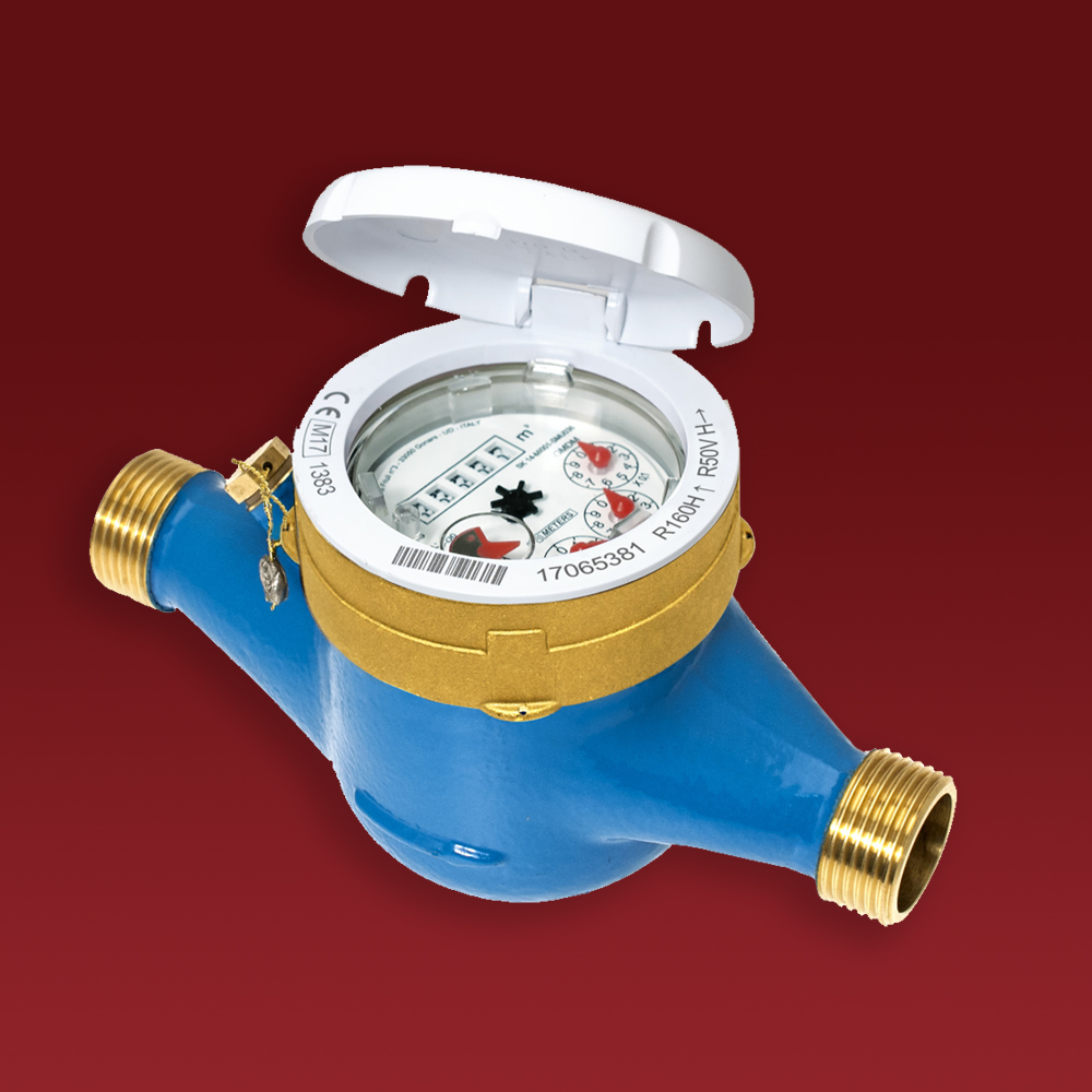 Wodomierz GMDM-I DN50 G5/4 Q=25m3/h antymagnetyczny woda zimna (radio opcja)