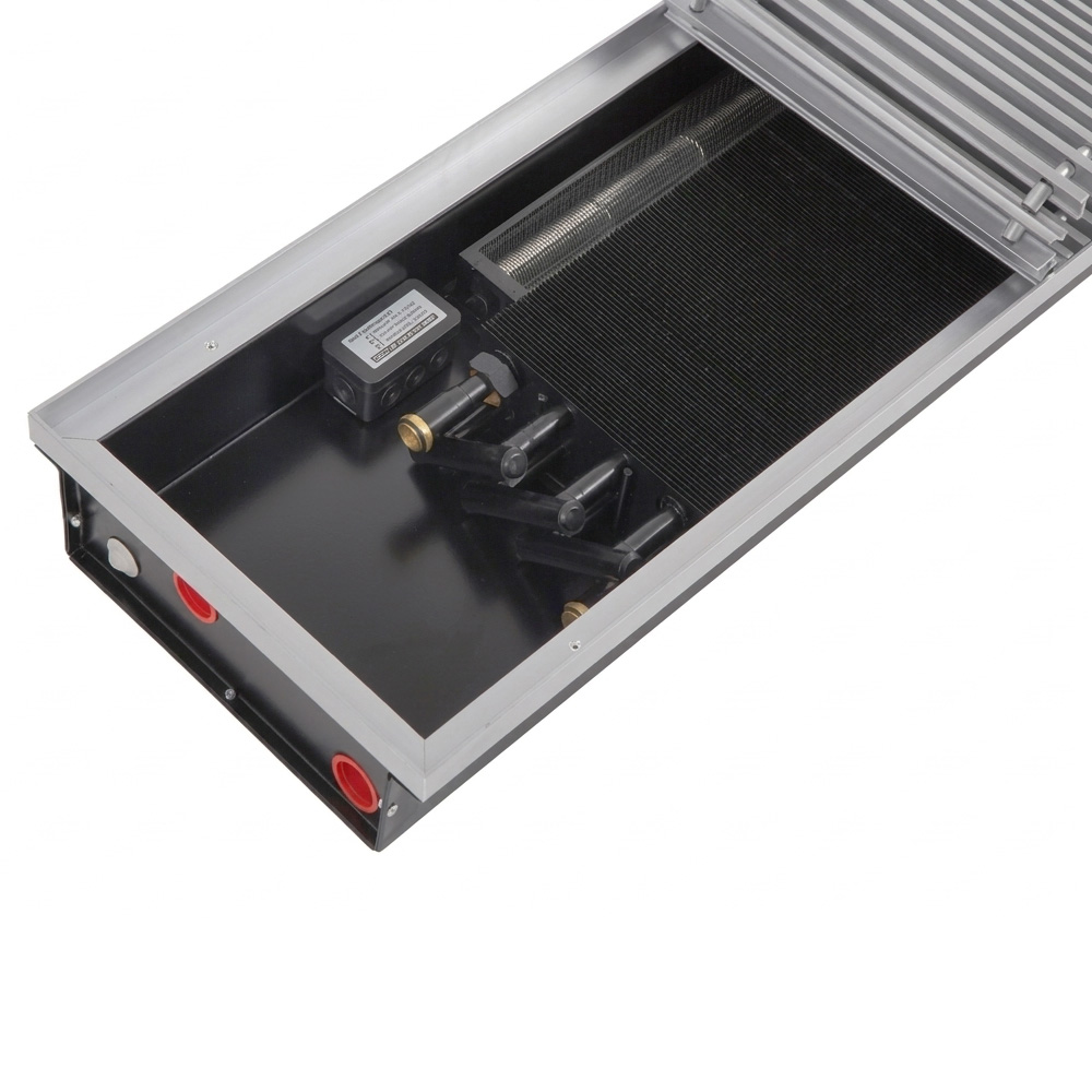 Grzejnik kanałowy Regulus Oktovent 100x250x1000mm
